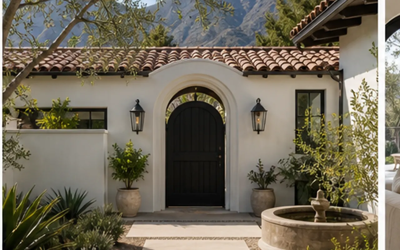 Courtyard entry for 1826 Ridgeview Terrace